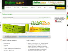 Tablet Screenshot of internet.reklam.com.tr