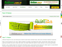Tablet Screenshot of flash-tv.reklam.com.tr