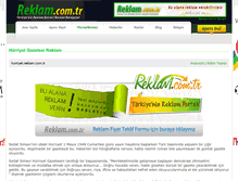Tablet Screenshot of hurriyet.reklam.com.tr